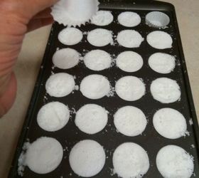 essential oils shower bombs, Put them in a mold
