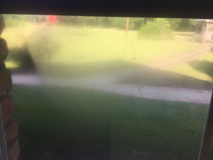q how to get fog out of double pane windows
