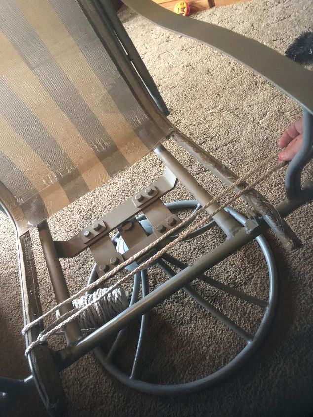 broken patio chair rescue