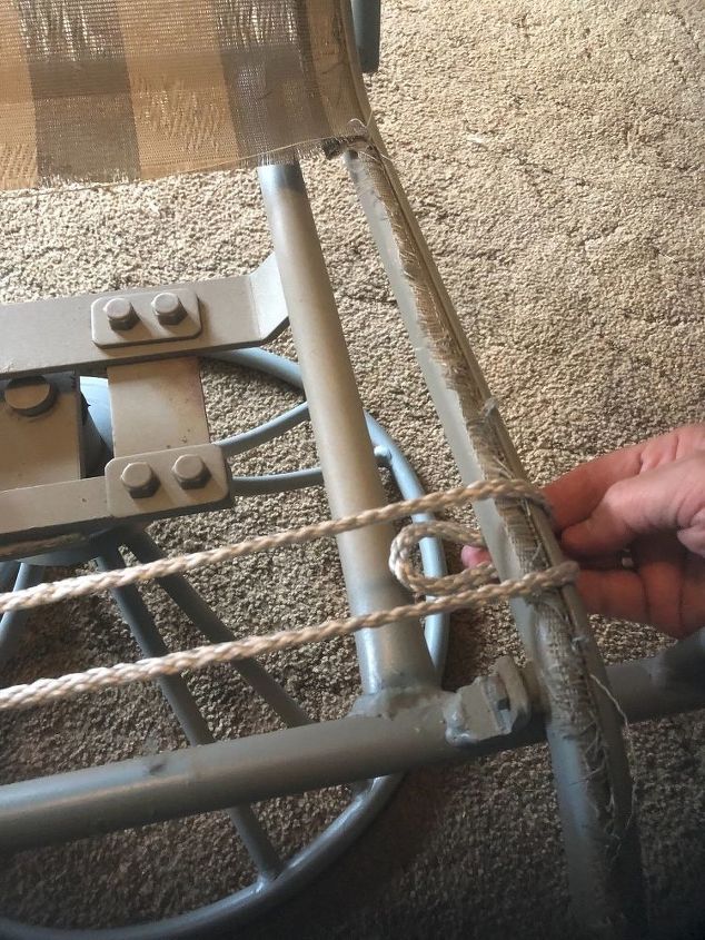 broken patio chair rescue