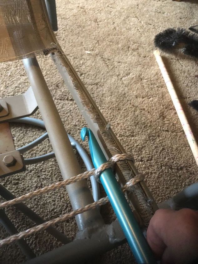 broken patio chair rescue