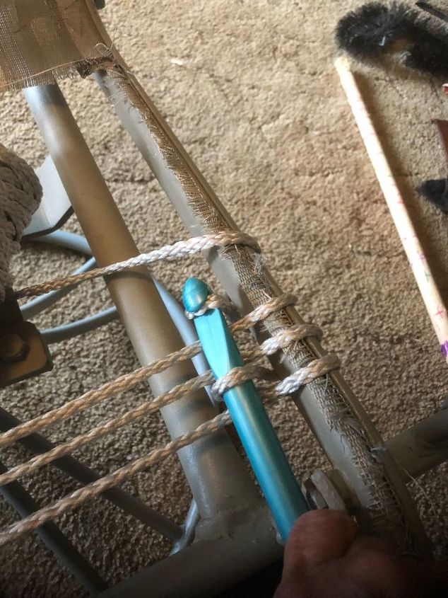 broken patio chair rescue