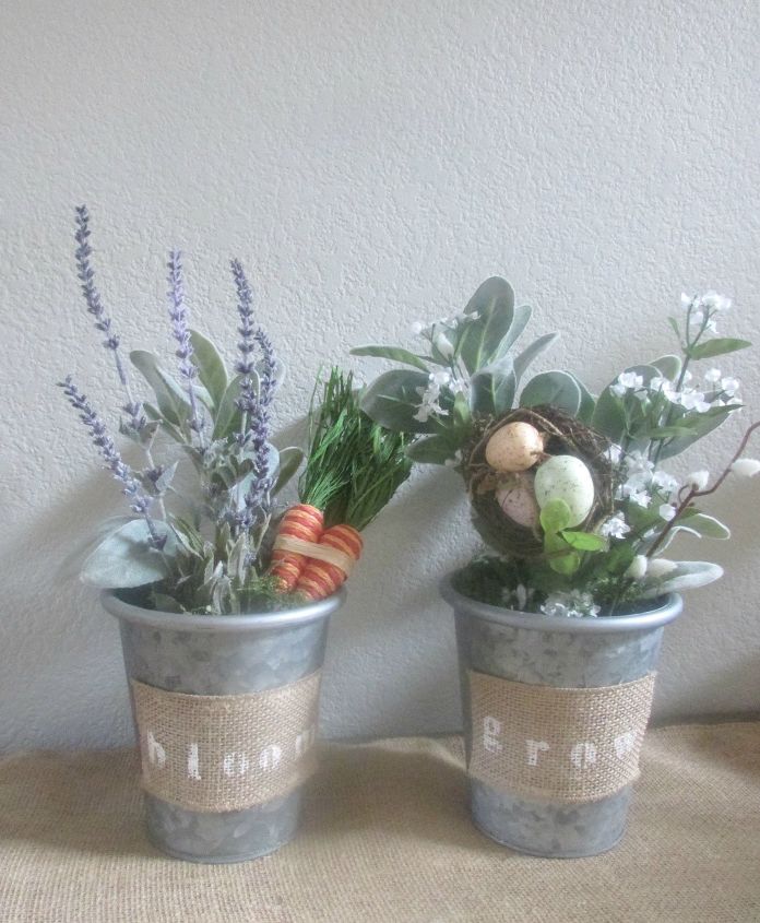 idias inspiradoras para flores da primavera, Vasos de Primavera DIY