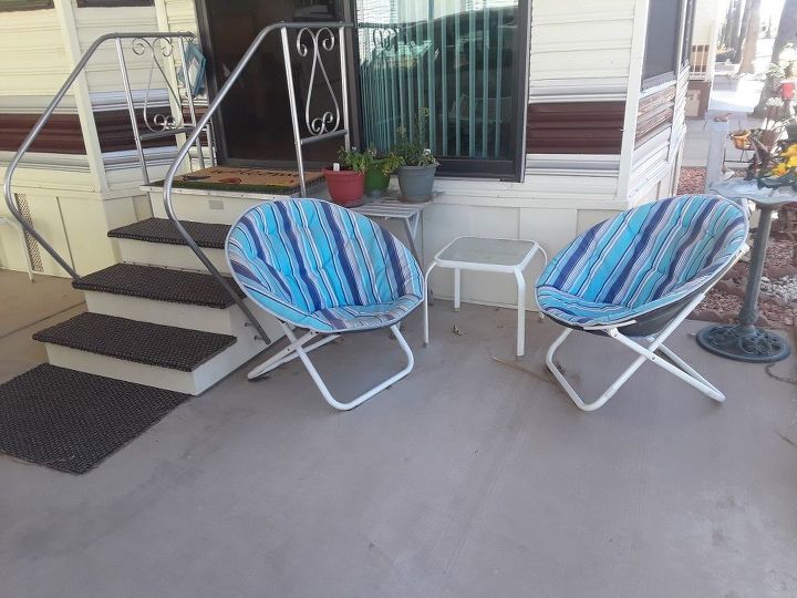 q what s an easy inexpensive way for me to brighten up my patio carport