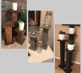 floor size candle stick holders