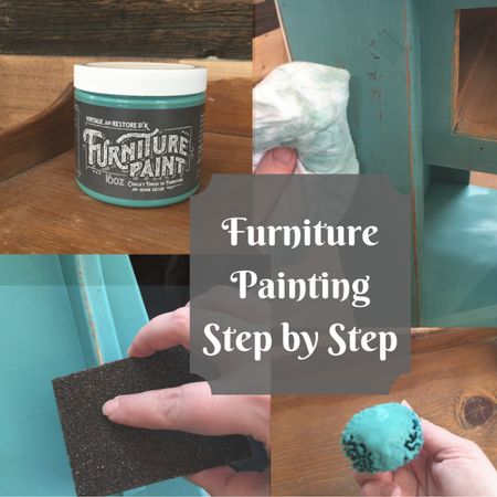 como pintar muebles tutorial paso a paso