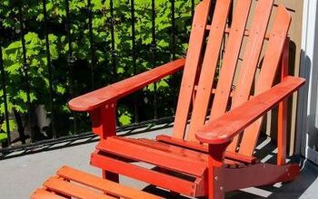  Como pintar cadeiras de Adirondack de madeira com spray