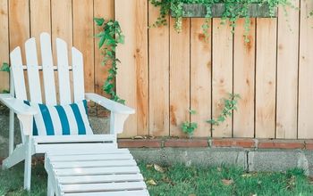 How to Spray Paint Wooden Adirondack Chairs