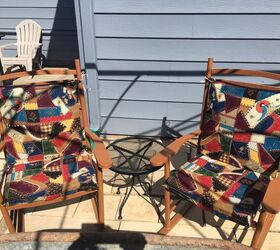 patio chairs fun makeover