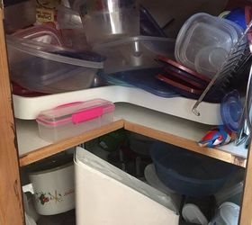 IKEA Desk File Holder Used to Organize Tupperware in Your Cupboard
