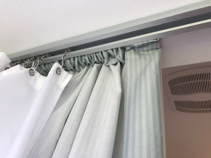 Beautiful Shower Curtains Ceiling, Ceiling Mounted Track Shower Curtain Rods