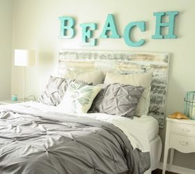 how to diy a headboard in 15 minutes