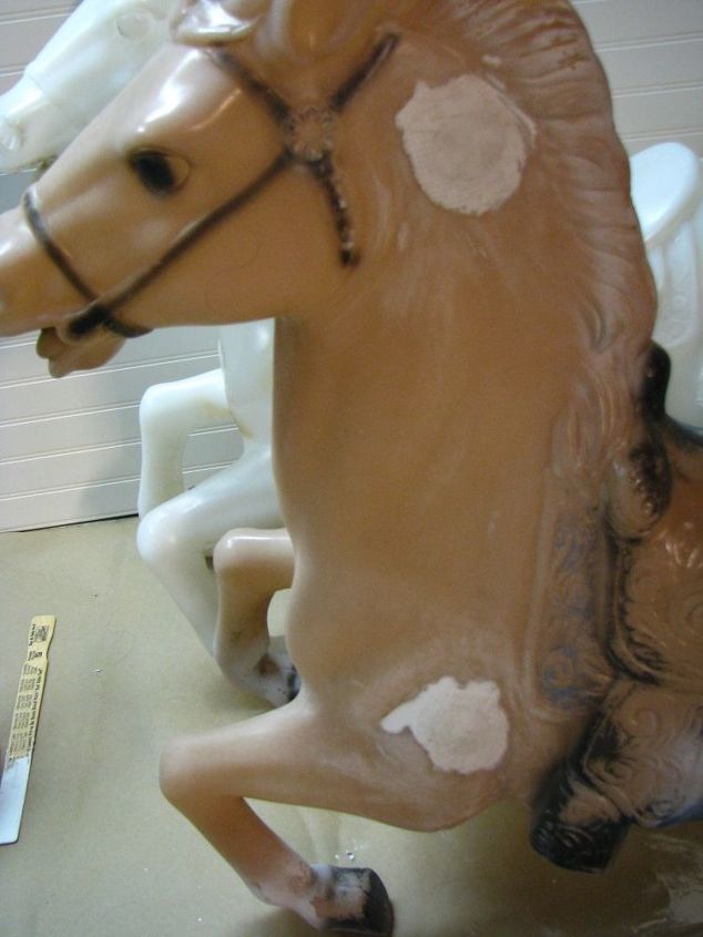 plastic rocking horse makeover part 2