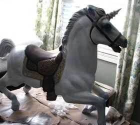 plastic hobby horse