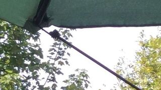 umbrella cantilever stabilize shade hometalk