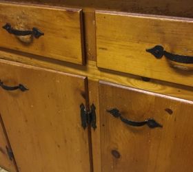 how do i clean 60 year old cabinets