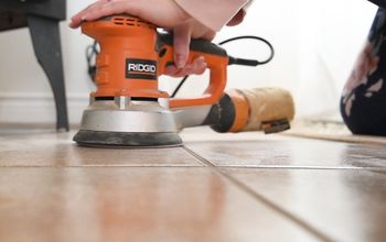 Como pintar pisos de cerâmica com um estêncil