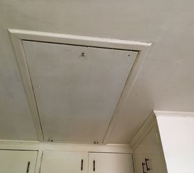 q fixing a kitchen ceiling