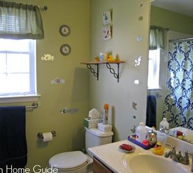 q how to update a kids bathroom on a budget