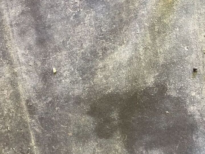 q i ve stained and painted my patio everything just peels off help