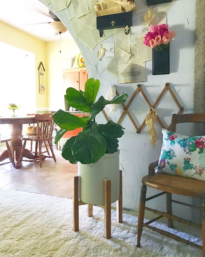 make a west elm plant stand for free