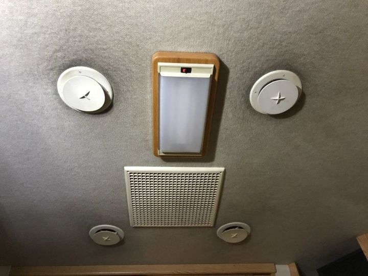 q the fabric of rv ceiling is stained ideas 4 paint clean or decorate