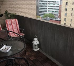 How To Cover A Beton Balcony Wall Hometalk