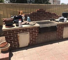 q how do i update my outdoor grilling area