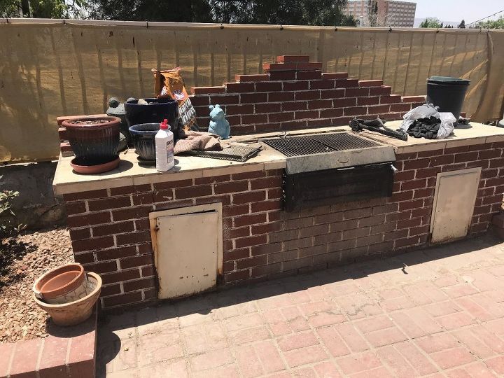 q how do i update my outdoor grilling area