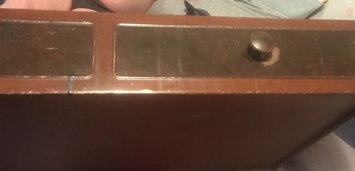q i have a old metal dresser my grand father had how do i refinish