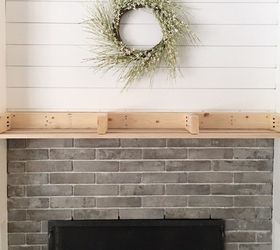 adding built ins around our fireplace