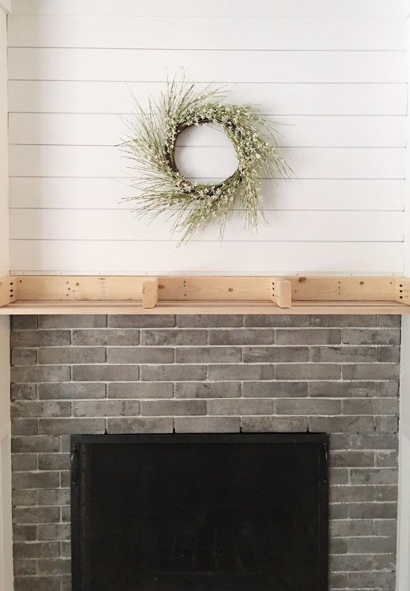 adding built ins around our fireplace
