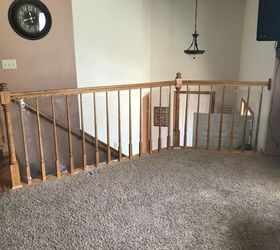 Rehacer la barandilla de la escalera para mayor seguridad