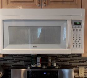 how do i make my microwave stainless when it s white
