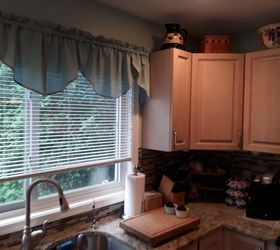 q i have wood door kitchen cabinets but presswood box in need ofupdate