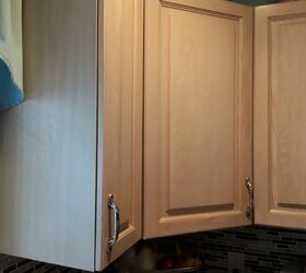 q i have wood door kitchen cabinets but presswood box in need ofupdate
