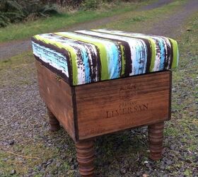From Wine Box to Footstool