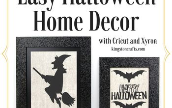  Cricut + Xyron = Decoração de Halloween fácil