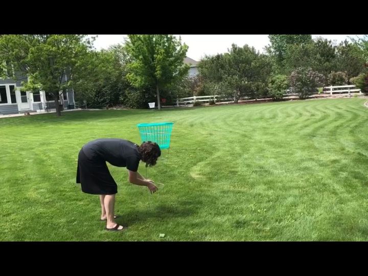 fcil frisbee golf para o seu quintal