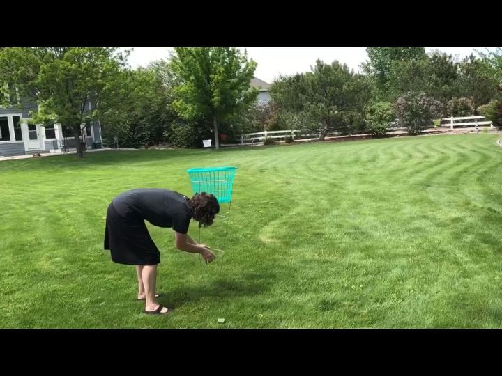 easy frisbee golf for your backyard