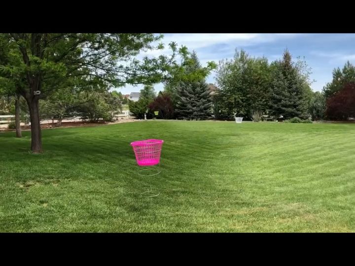 easy frisbee golf for your backyard