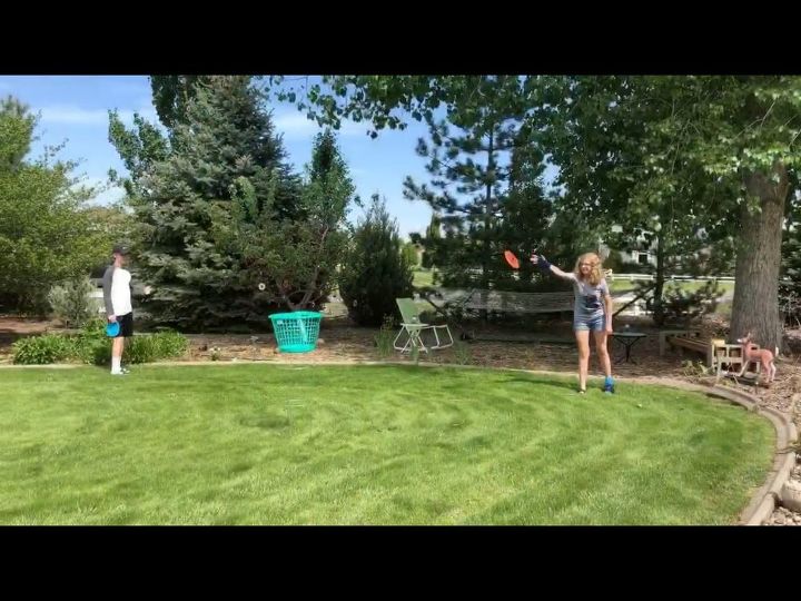 easy frisbee golf for your backyard