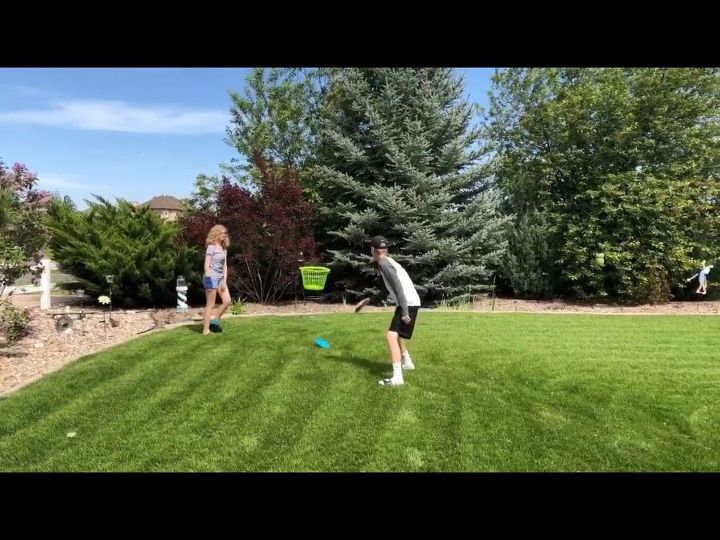 easy frisbee golf for your backyard