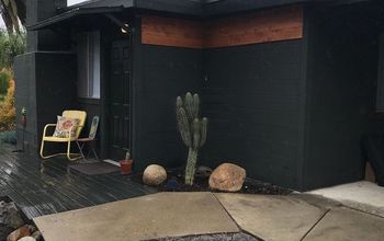 Modern Ranch Black House Wood Trim