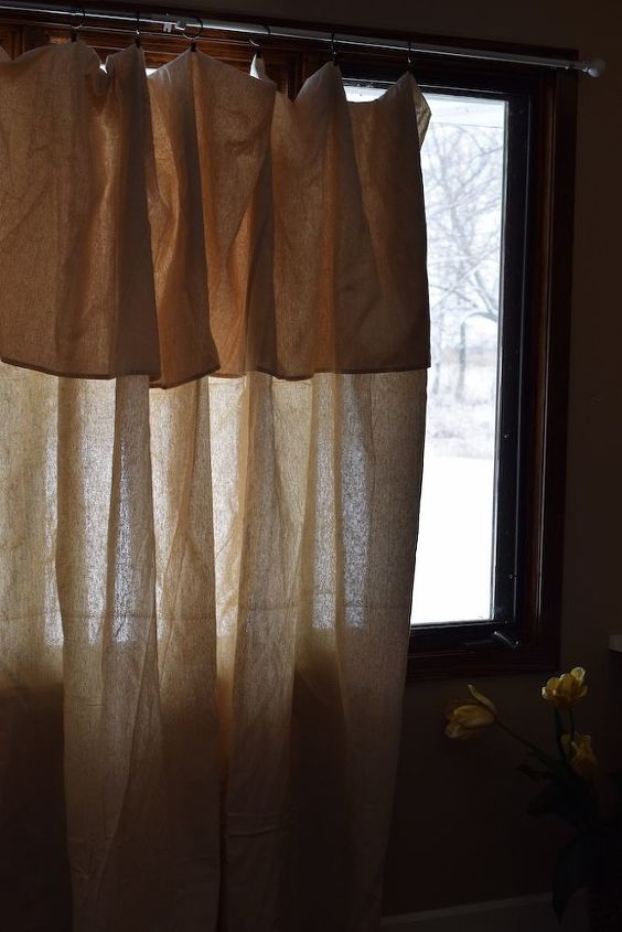 cortinas inspiradas en la granja sin coser