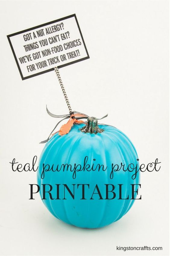 projeto teal pumpkin impresso gratuita