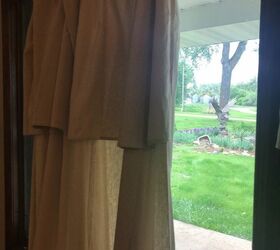 farmhouse inspired no sew curtains