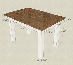 build a beautiful kid s farmhouse table