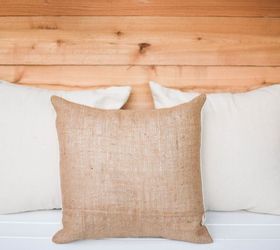 diy farmhouse style outdoor pillow covers drop cloth burlap