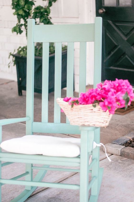 diy outdoor front porch rocking chair makeover